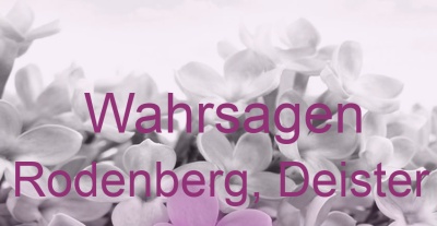 Wahrsagen Rodenberg, Deister | Top-Experten für Kartenlegen, Wahrsagen, Hellsehen, Zukunftsdeutung.